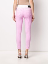 Thumbnail for your product : Versace Jeans Couture Two-Tone Skinny Jeans