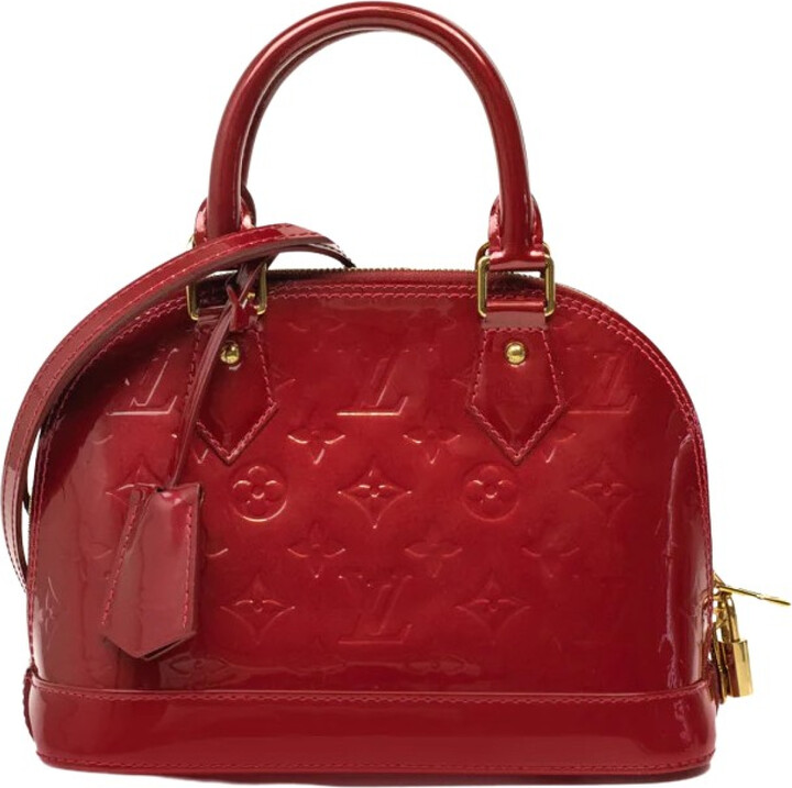 Louis Vuitton Alma leather handbag - ShopStyle Shoulder Bags