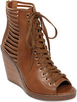 Thumbnail for your product : BCBGeneration Malbon Lace Up Wedge Booties