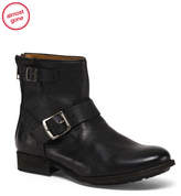 Thumbnail for your product : Leather Buckle Booties