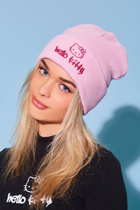 hello kitty pom beanie