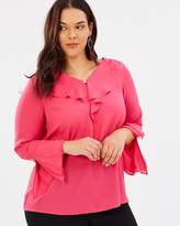 Thumbnail for your product : Evans Frill Front Top