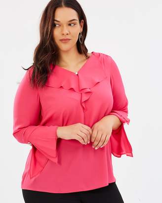 Evans Frill Front Top