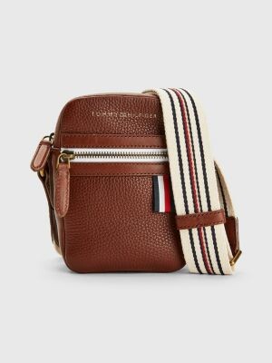 Tommy Hilfiger Premium Leather Small Crossover Bag - ShopStyle