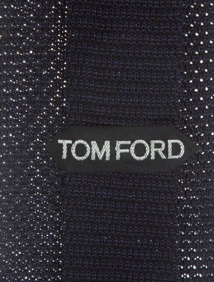 Tom Ford Patterned Knit Silk Tie