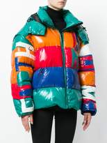 Thumbnail for your product : Faith Connexion panelled hooded puffer jacket