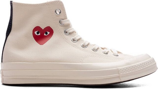 Comme des Garçons PLAY X Converse Play Chuck 70 Lace-Up Sneakers