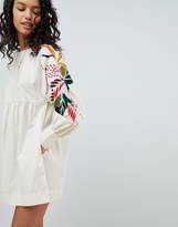 Thumbnail for your product : Free People Mini Obsessions Floral Mutton Sleeve Dress