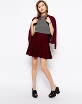 Thumbnail for your product : ASOS Co-ord Bomber Cardigan In Structured Knit