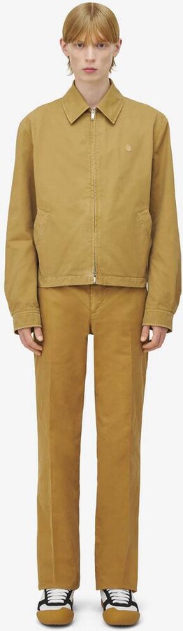 Alexander McQueen Low-Waisted Chino Trousers