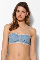 Thumbnail for your product : Urban Outfitters Pins And Needles Printed Chambray Bandeau Bra