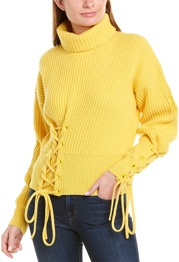 Yellow Virgin Wool Women's Sweaters | Shop the world's largest 