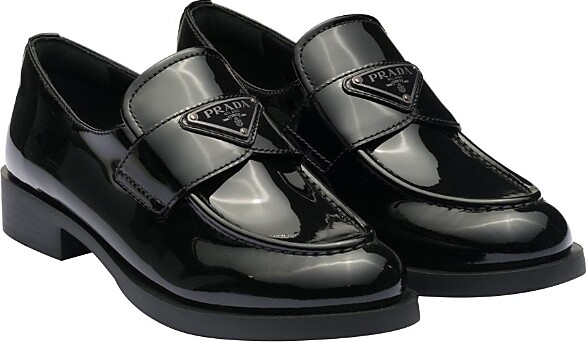 Prada Women's Patent Leather Loafers