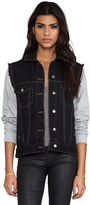 Thumbnail for your product : Evil Twin Lazy Eye Combo Denim Jacket