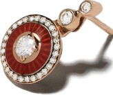 Thumbnail for your product : Selim Mouzannar 18kt Rose Gold Diamond Earrings
