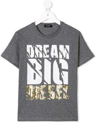 Diesel Kids Dream print T-shirt