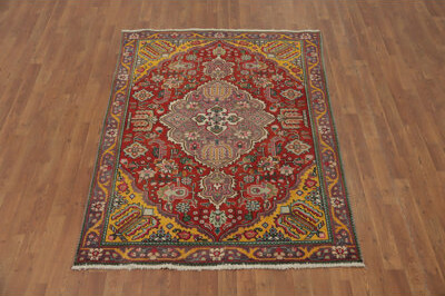 Bloomsbury Market Handmade Wool Traditional Rug 4x6