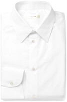 Thumbnail for your product : The Row White Jasper Slim-Fit Cotton-Poplin Shirt