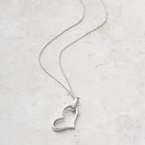 Thumbnail for your product : Zina Bloom Boutique Heart Personalised Necklace