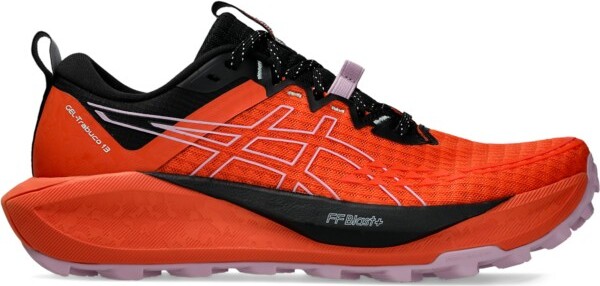 Women's ASICS Gel-Trabuco 13 Trail Running Shoes 9.5 Regular Nova orange/Light ube