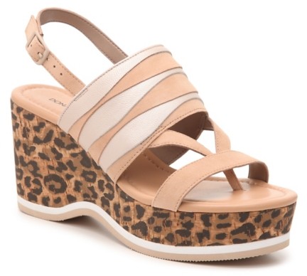 donald pliner cork wedge