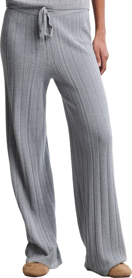 Barefoot Dreams CozyChic® Ultra Lite® Cable Knit Lounge Pants