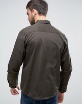 Thumbnail for your product : Brave Soul Long Sleeve Zip Through Shirt