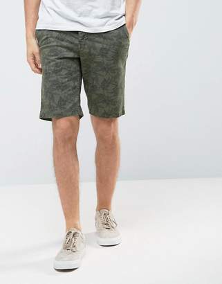 Celio Chino Short With All Over Print
