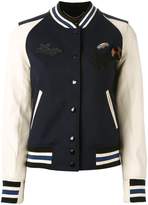 Thumbnail for your product : Coach patch-embellished varsity jacket