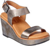 Thumbnail for your product : Gentle Souls Judi Strappy Leather Wedge Sandal