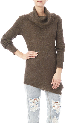Baciano Long Cowl Neck Sweater