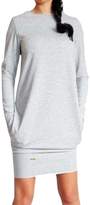 Thumbnail for your product : Tasatific Women Long Sleeve Solid Pocket Tunic Shirt Dress S Dark Grey