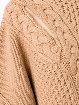 Thumbnail for your product : Alexander McQueen Knitted Handkerchief Hem Jumper