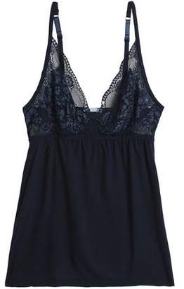 Eberjey Noor Lace And Stretch-Modal Jersey Camisole