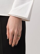 Thumbnail for your product : Suzanne Kalan 18kt yellow gold Fireworks emerald cluster ring
