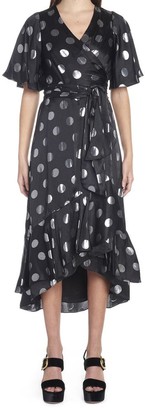 dvf polka dot dress
