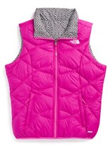 Thumbnail for your product : The North Face 'Moondoggy' Reversible Water Repellent Vest (Big Girls)