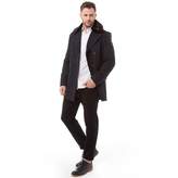 Thumbnail for your product : French Connection Mens Double Breasted Fur Lined Coat Marine