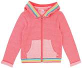 Thumbnail for your product : Billieblush Girls Rainbow Knitted Zip Through Jacket