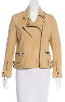 Thumbnail for your product : Burberry Leather Moto Jacket w/ Tags