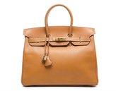 Thumbnail for your product : Hermes Pre-Owned Natural Vache Liegee Birkin 35cm Bag