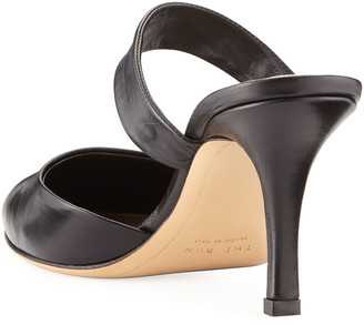 the row gala twist leather mules