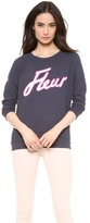Thumbnail for your product : Whistles Fleur Logo Sweatshirt