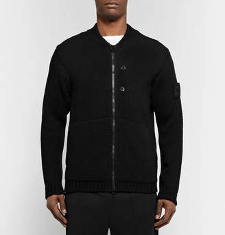 Stone Island Shadow Project Hemp And Cotton-Blend Zip-Up Cardigan