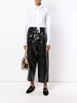 Thumbnail for your product : Valentino belted bow trousers