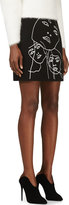 Thumbnail for your product : Stella McCartney Black Embroidered Portait Skirt