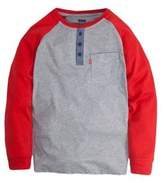 Thumbnail for your product : Levi's Baby Boy's Raglan-Sleeve Top