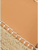 Thumbnail for your product : See by Chloe Open-Toe Leather Espadrilles