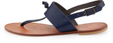 Thumbnail for your product : Joie Bastia Knot Thong Sandal, Cobalt