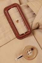 Thumbnail for your product : Burberry The Kensington Cotton-gabardine Trench Coat - Neutrals